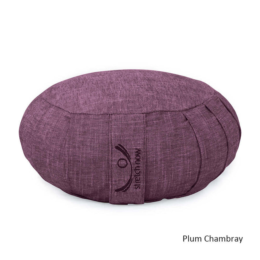 Meditation Cushion - Organic Cotton Zafu - Chambray