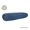 Replacement Cover for Organic Cotton Oval Yoga Bolster - Chambray