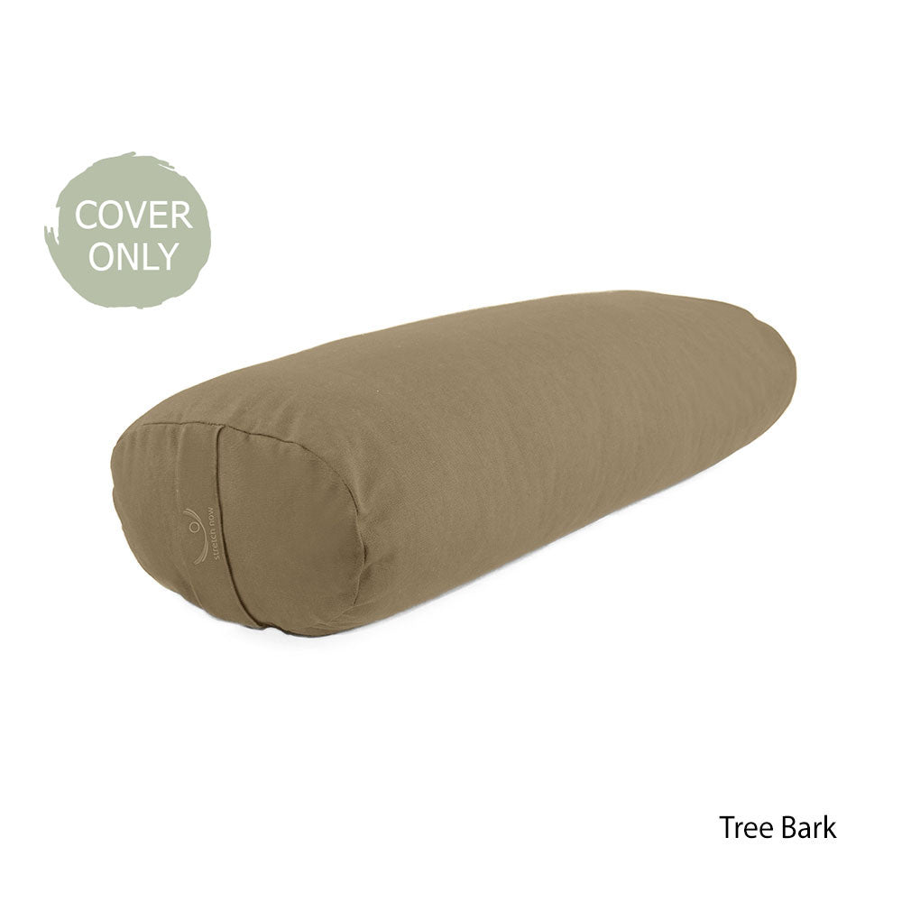 Replacement Cover for Organic Cotton Oval Yoga Bolster