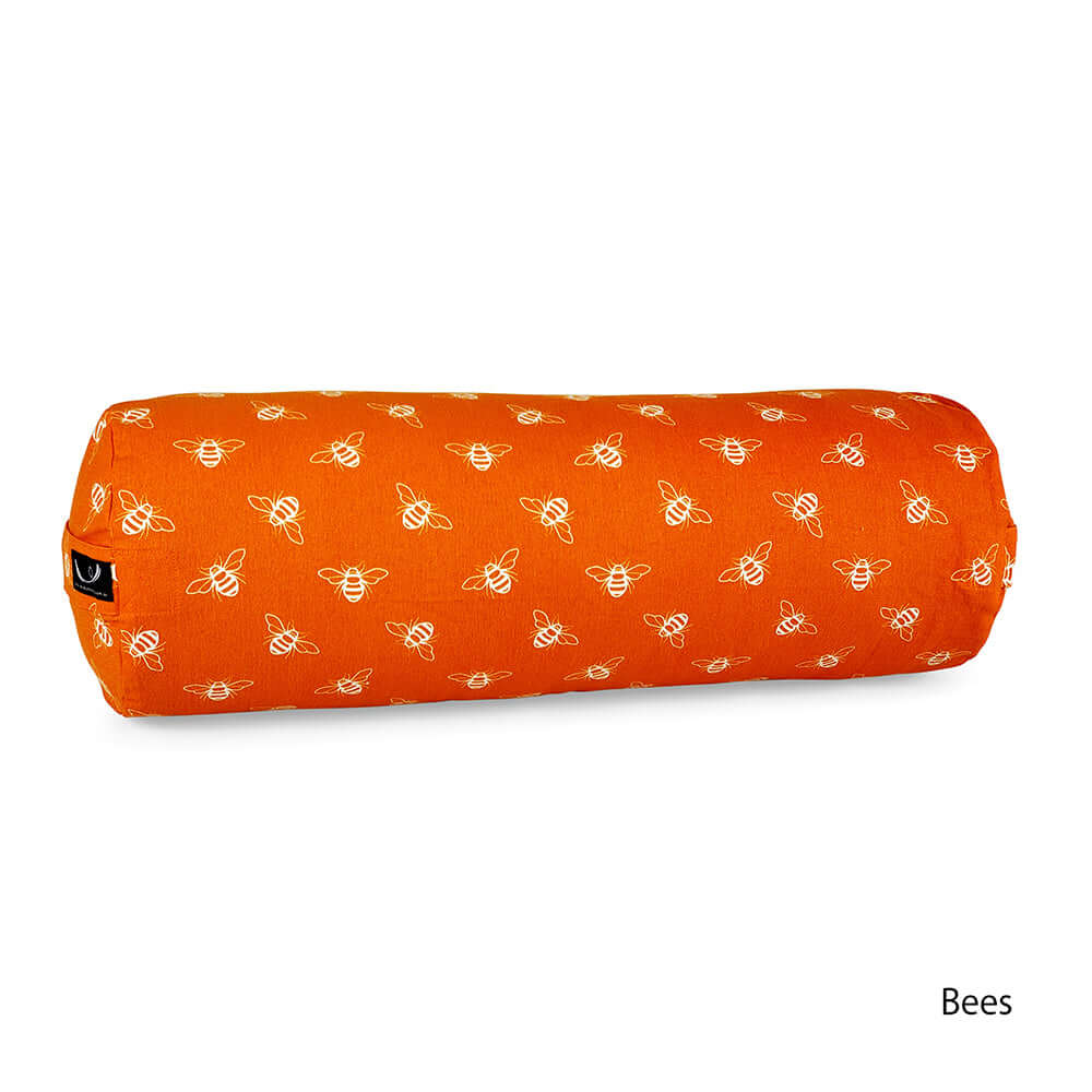 Organic Cotton Yoga Bolster - Printed