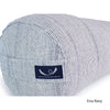 Linen & Organic Cotton Yoga Bolster filled with KAPOK