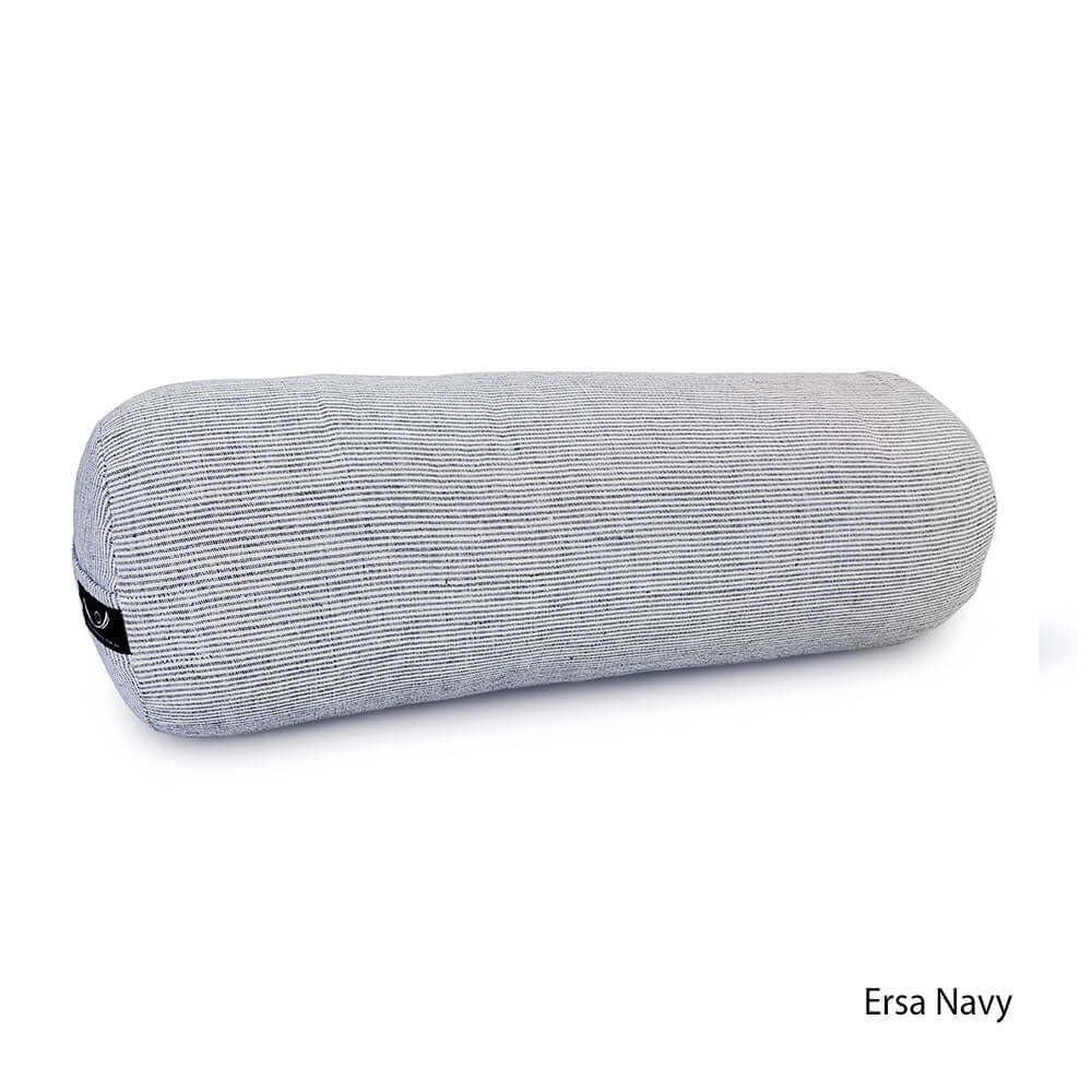Linen & Organic Cotton Yoga Bolster filled with KAPOK