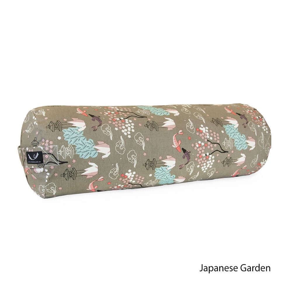 Organic Cotton Yoga Bolster - Printed
