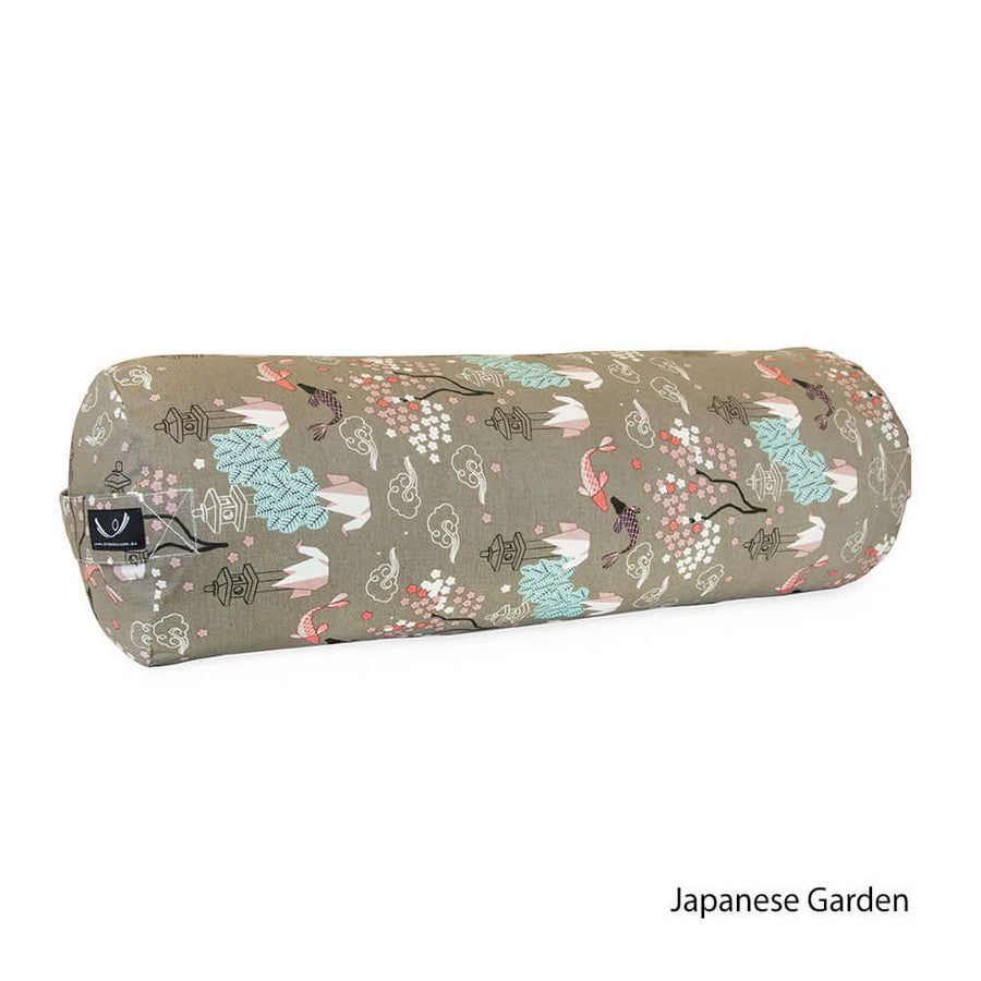 Organic Cotton Yoga Bolster - Printed