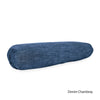 Organic Cotton Oval Yoga Bolster - Chambray