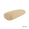 Organic Cotton Oval Yoga Bolster in Warm Mist