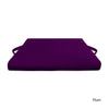 Zabuton Meditation Cushion - Organic Cotton in Plum