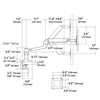 LX Dual Side-by-Side Monitor Arm