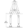 LX Dual Side-by-Side Monitor Arm