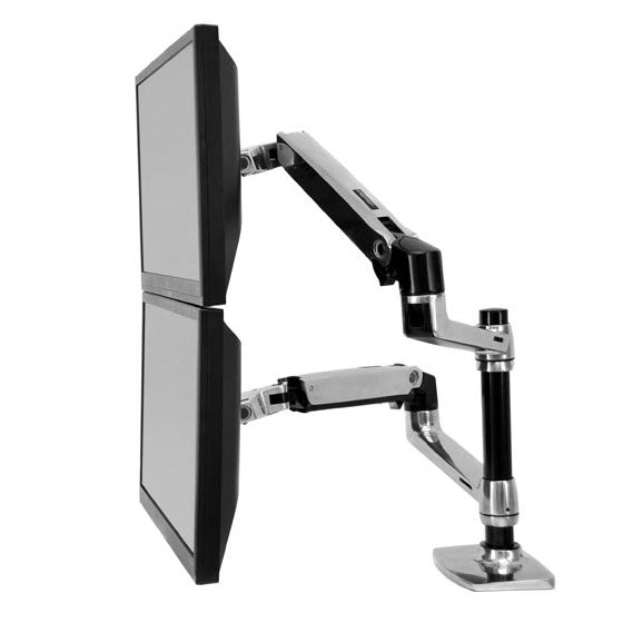 LX Dual Stacking Monitor Arm