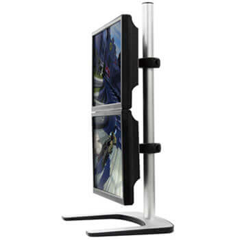Atdec Freestanding Dual Vertical Desk Mount