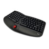 Adesso Tru-Form Media 2.4 GHz Wireless Keyboard with Built-in Trackball