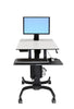 WorkFit-C Single HD Sit-Stand Workstation