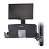 StyleView Sit-Stand Combo Arm with Worksurface