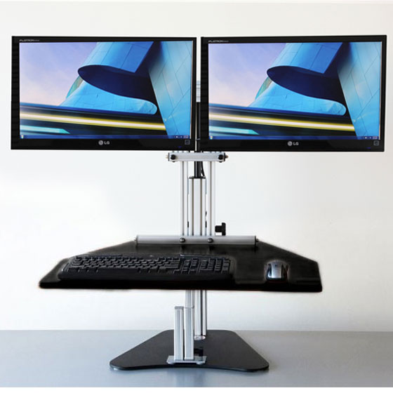 Kangaroo Elite Sit-Stand Workstation