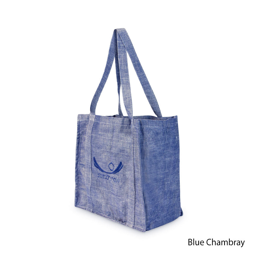 Organic Cotton Shopping Bag - Chambray