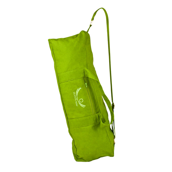 Organic Cotton Tote Yoga Mat Bag - ideal for your extra equipment too ...
