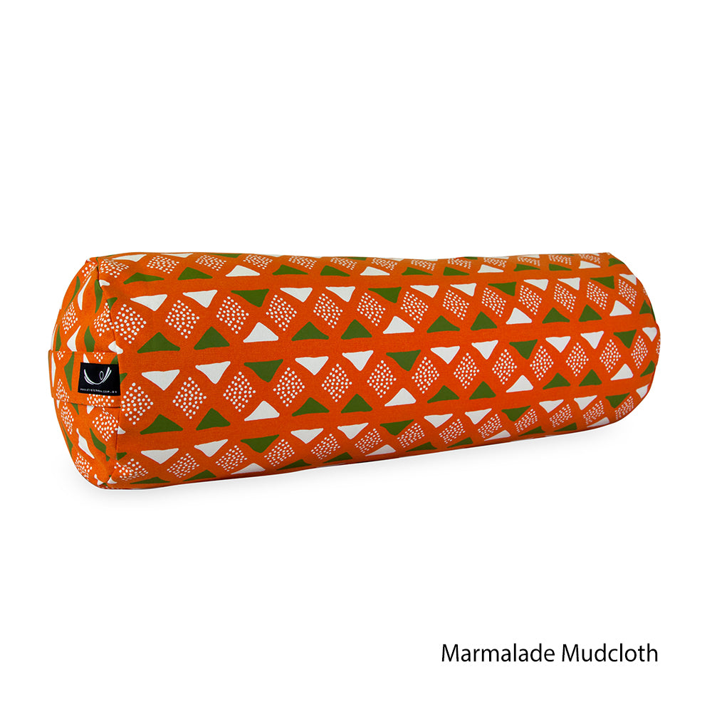 Replacement Cover for Organic Cotton Yoga Bolster - Printed